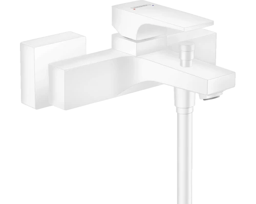 Смеситель Hansgrohe Metropol 32540700 для ванны, белый матовый