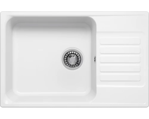 Кухонная мойка из искусственного камня Uperwood UPD-400 (прямоугольная, цвет туман)