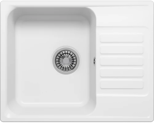 Кухонная мойка из искусственного камня Uperwood UPD-202 (прямоугольная, цвет туман)