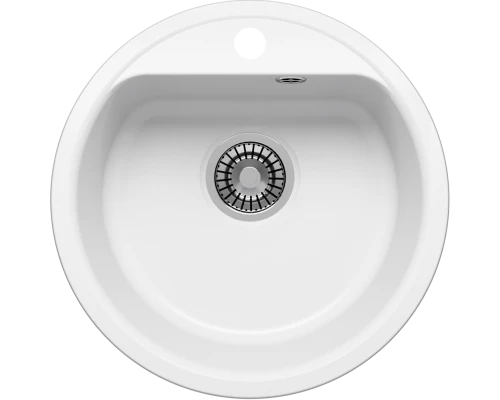 Кухонная мойка из искусственного камня Uperwood UPD-101 (круглая, цвет туман)