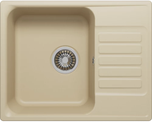 Кухонная мойка из искусственного камня Uperwood UPD-202 (прямоугольная, цвет лён)