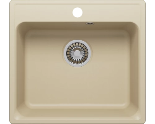 Кухонная мойка из искусственного камня Uperwood UPD-104 (прямоугольная, цвет лён)