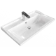 Раковина для ванной полувстраиваемая Uperwood Family (100 см, прямоугольная, белая)