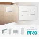 Клавиша RIVO Touch lux (белый мат)