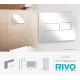 Клавиша RIVO Touch lux (белый)