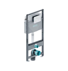 Инсталляция RIVO Set A для унитаза + Клавиша RIVO Touch Neo (белый)