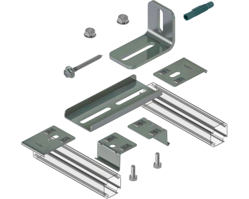 Крепление двойное укороченное RIVO Fix