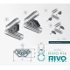 Угловой элемент 180°/90°/45° RIVO Fix