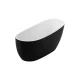 Ванна акриловая Excellent Comfort+ 175 x 74 см, черный/белый, WAEX.CMP2.17WB Elit-san.ru