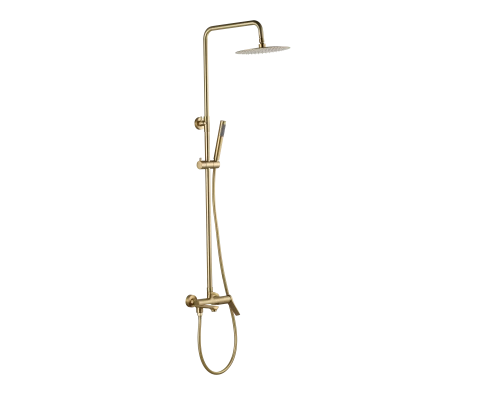 Душевая система со смесителем ESKO "Shanghai Gold" (ST1425SHAGold)