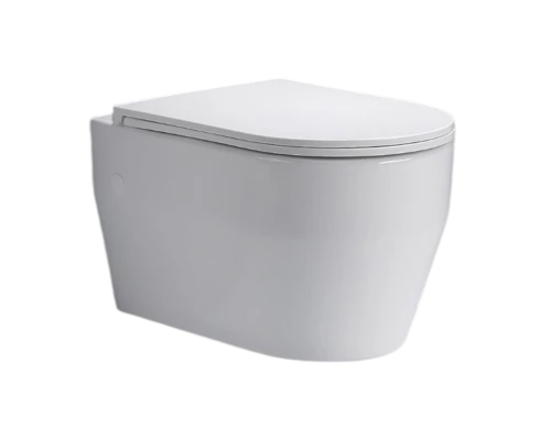 Унитаз OLIVE'S подвесной NAVARRA, сиденье: дюропласт, цвет: белый (NR30116DP)