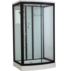 Душевая кабина Timo Standart Black 120*90*220  (T-6615B)