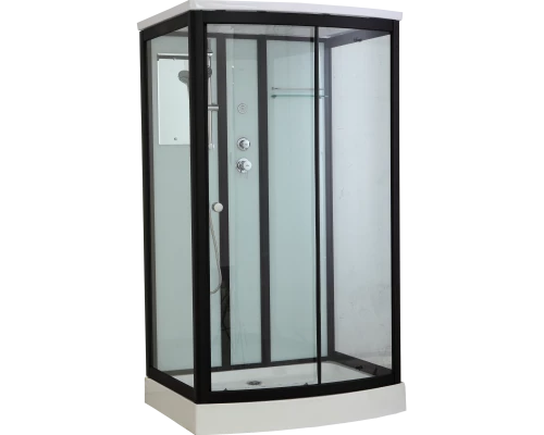 Душевая кабина Timo Standart Black 120*90*220  (T-6615B)