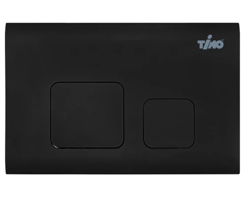 Кнопка смыва TIMO SOLI 250x165 matt black (FP-002MB)