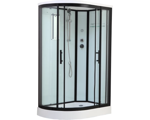 Душевая кабина Timo Standart Black 120*85*220  (T-6602BL)