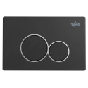 Кнопка смыва TIMO KULO 250x165 matt black (FP-001MB)
