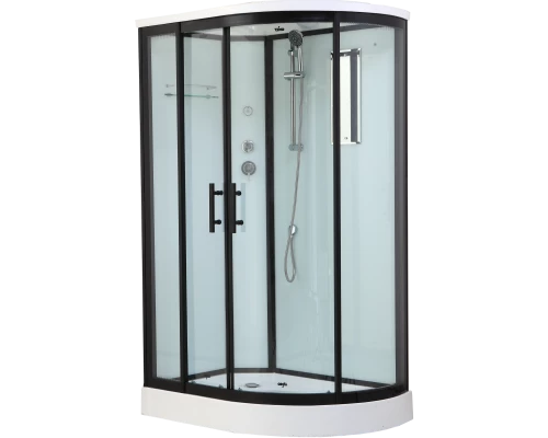 Душевая кабина Timo Standart Black 120*85*220  (T-6602BL)