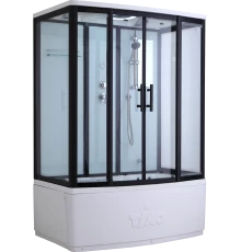 Душевая кабина Timo Standart Black 150*88*220  (T-6650B)