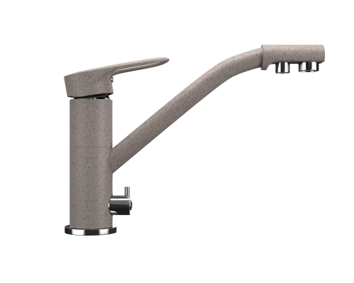 Смеситель для кухни ULGRAN Classic песочный (U-010-302)