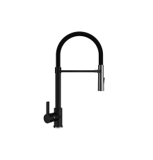 Смеситель для кухни Ulgran Classic ультра-черный (U-024-344)
