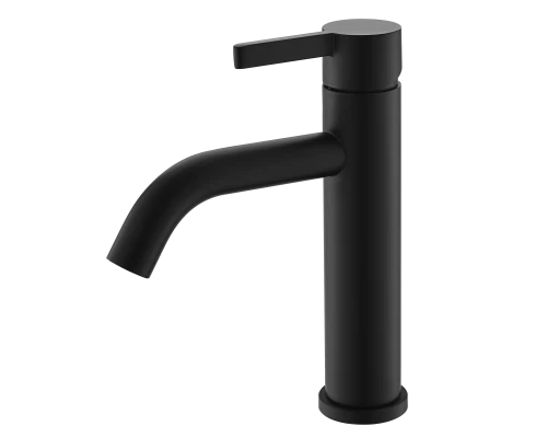 Смеситель VODA "Vessel Black" для раковины, черный (VSL26MB)