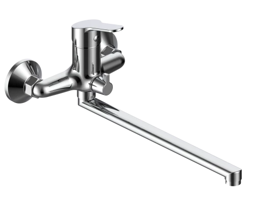 Смеситель VODA "Tide" для ванны, излив 325 мм, с аксессуарами (TD31)