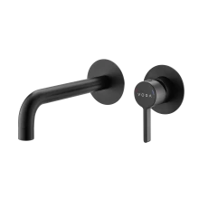 Смеситель VODA "Vessel" скрытого монтажа для умывальника черный (VSL28B)