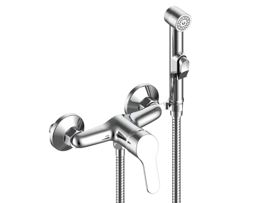 Смеситель VODA "Tide" для гигиенического душа, c аксессуарами (TD80H)