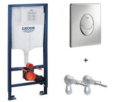 Инсталляция Grohe Rapid SL 38721001 (3 в 1 в сборе) для унитаза