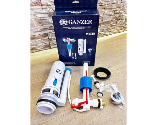 Арматура для бачка с боковой подачей 1/2