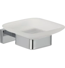 Мыльница настенный, стекло Gansen GZ88020 хром