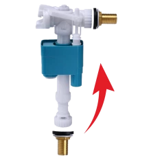 Клапан заливной для бачка унитаза универсальный Ganzer GZ0089