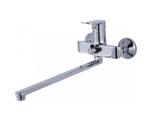 Смеситель для ванны и душа с лейкой и шлангом Hansen H22003 хром