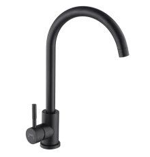 Смеситель для кухни из нержавеющей стали Hansen HN53304-C черный матовый