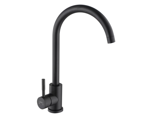 Смеситель для кухни из нержавеющей стали Hansen HN53304-C черный матовый