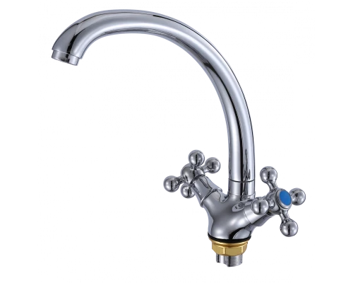 Смеситель для кухни с поворотным изливом Hansen H42050 хром