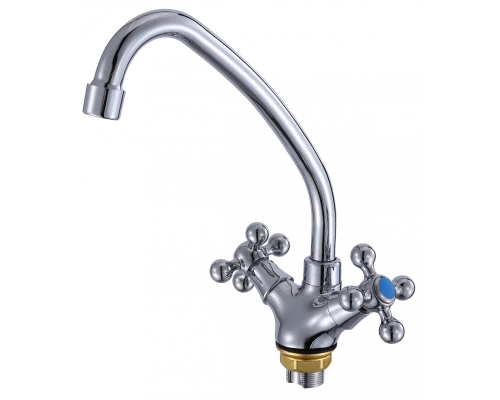 Смеситель для кухни с поворотным изливом Hansen H41050 хром