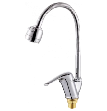 Смеситель для кухни с гибким изливом Hansen H52022 хром