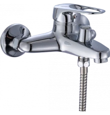 Смеситель для ванны и душа с лейкой и шлангом Hansen H30030 хром