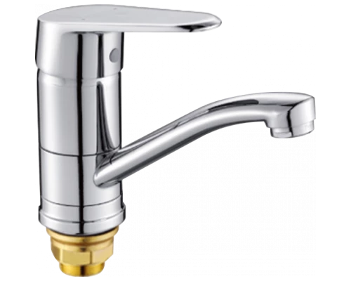 Смеситель для умывальника и раковины с поворотным изливом Hansen H45023 хром