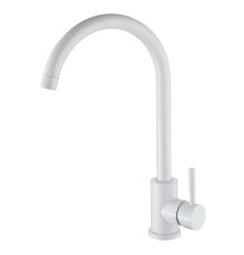 Смеситель для кухни из нержавеющей стали Hansen HN53304-F белый