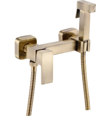 Смеситель с гигиенической лейкой Hansen HL62204-D бронза