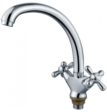 Смеситель для кухни с поворотным изливом Hansen H42013 хром