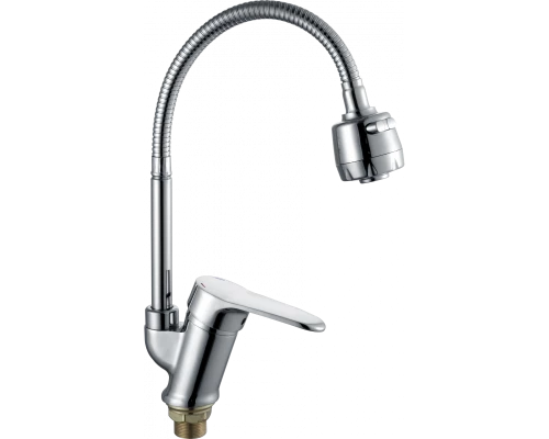 Смеситель для кухни с гибким изливом Hansen H52007 хром
