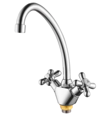 Смеситель для кухни с поворотным изливом Hansen H41013 хром