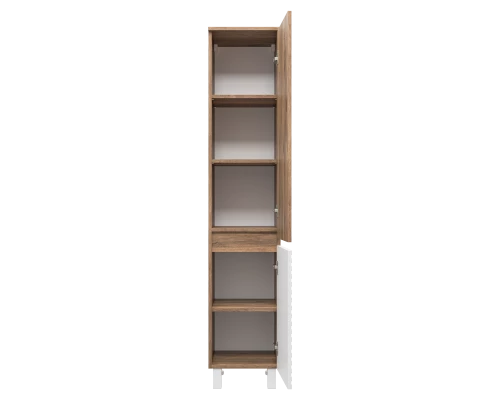 Шкаф - пенал Brevita Dakota - 35 универсальный правый (белый)