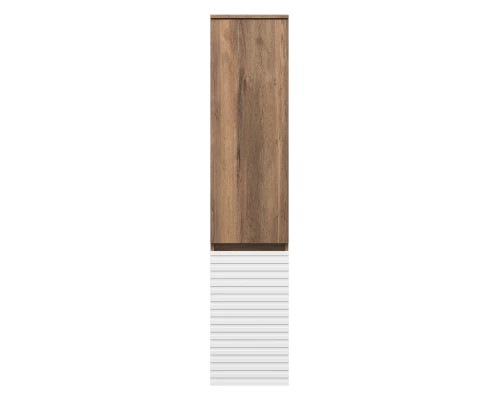 Шкаф - пенал Brevita Dakota - 35 универсальный правый (белый)