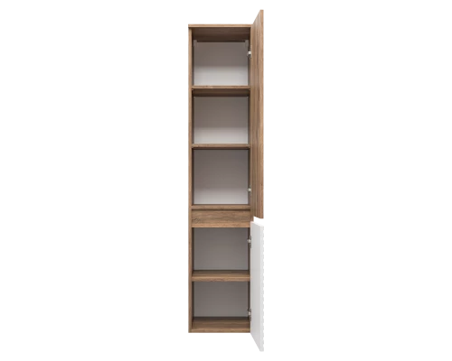 Шкаф - пенал Brevita Dakota - 35 универсальный правый (белый)