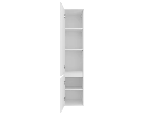 Шкаф - пенал Brevita Enfida - 35 универсальный левый (белый)