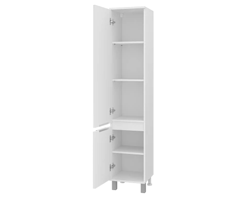 Шкаф - пенал Brevita Enfida - 35 универсальный левый (белый)